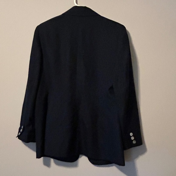 Talbots linen blend, size 12P blazer - Picture 3 of 8